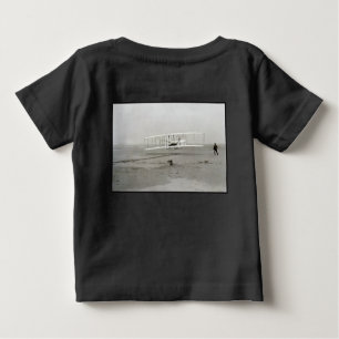 Wright Brothers Flyer First Flugzeug Flight Aviati Baby T-shirt
