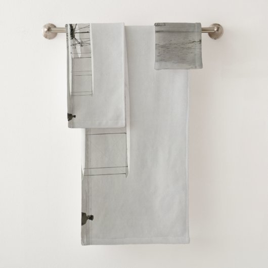 Wright Brothers Flyer First Flugzeug Flight Aviati Badhandtuch Set (Insitu)