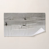 Wright Brothers Flyer First Flugzeug Flight Aviati Badhandtuch Set (Handtuch)