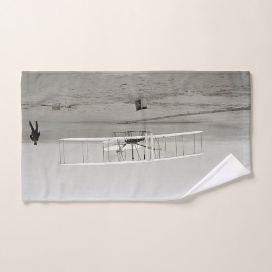 Wright Brothers Flyer First Flugzeug Flight Aviati Badhandtuch Set (Handtuch)