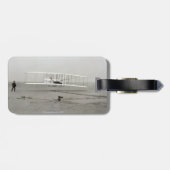 Wright Brothers Flyer First Flugzeug Flight Aviati Gepäckanhänger (Rückseite horizontal)