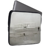 Wright Brothers Flyer First Flugzeug Flight Aviati Laptopschutzhülle (Vorne Rechts)
