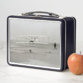 Wright Brothers Flyer First Flugzeug Flight Aviati Metall Brotdose (Beispiel)