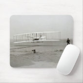 Wright Brothers Flyer First Flugzeug Flight Aviati Mousepad (Mit Mouse)