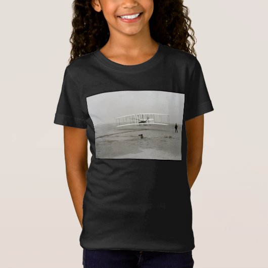 Wright Brothers Flyer First Flugzeug Flight Aviati T-Shirt (Vorderseite)