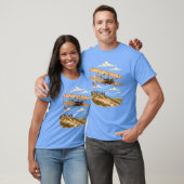 Wright Brothers Flyer über Kitty Hawk T-Shirt (Unisex)