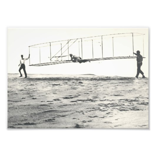 Wright Brothers-Glidertests Fotodruck (Vorne)