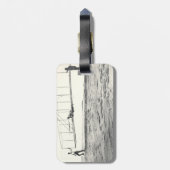 Wright Brothers-Glidertests Gepäckanhänger (Rückseite vertikal)