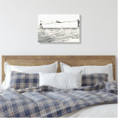 Wright Brothers-Glidertests Leinwanddruck (Insitu (Schlafzimmer))