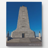 Wright Brothers Memorial Fotoplatte (Vorderseite)