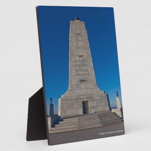 Wright Brothers Memorial Fotoplatte (Seite)
