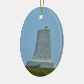 Wright Brothers Memorial Kitty Hawk Keramik Ornament (Links)