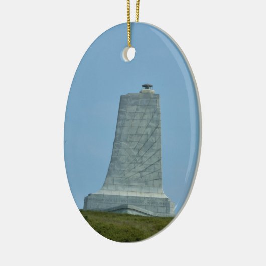Wright Brothers Memorial Kitty Hawk Keramik Ornament (Links)
