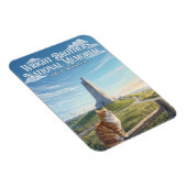 Wright Brothers National Memorial USA Magnet (Rechte Seite)