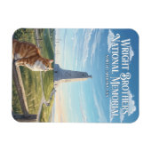 Wright Brothers National Memorial USA Magnet (Horizontal)