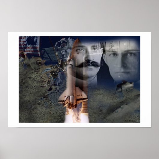 Wright Brothers Poster (Vorne)