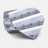 Wright-Bruder-' erster Flugzeug-Flug im Jahre 1903 Krawatte (Gerollt)