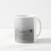 Wright-Bruder-Erstflug Kaffeetasse (VorderseiteRechts)