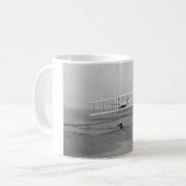 Wright-Bruder-Erstflug Kaffeetasse (Vorderseite Links)