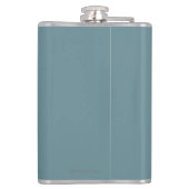 Wright-Bruder-Flugzeug Flachmann (Rückseite)