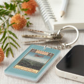 Wright-Bruder-Flugzeug Schlüsselanhänger (Vorderseite rechts)