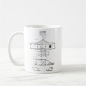 Wright-Bruder-Flugzeug-Tasse #2 Kaffeetasse (Links)