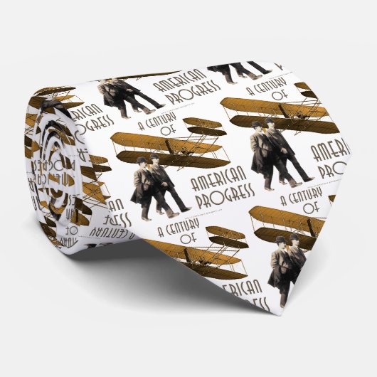 Wright-Brüder Krawatte (Gerollt)