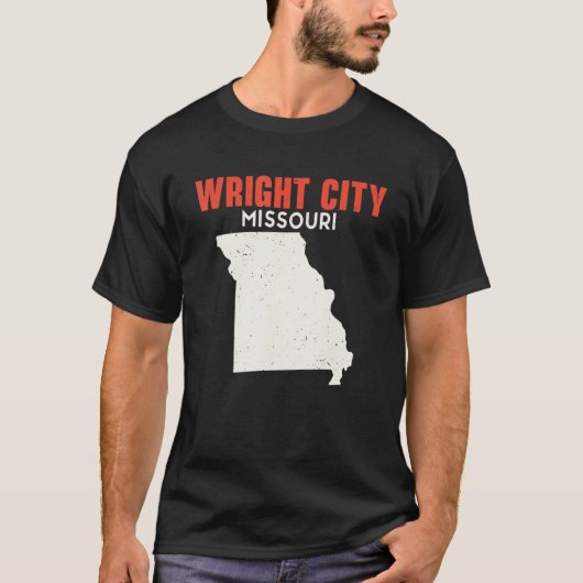 Wright City Missouri USA Staat America Travel Miss T-Shirt (Vorderseite)