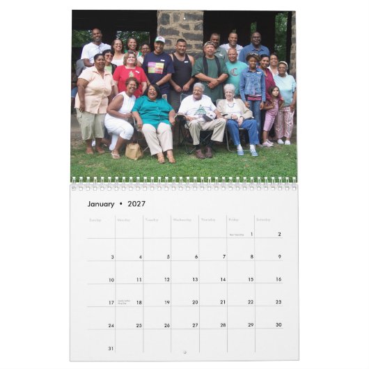 Wright-Familie 004 Kalender (Jan 2027)