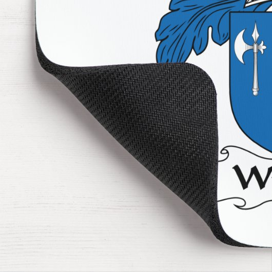 Wright-Familienwappen Mousepad (Ecke)