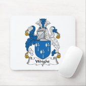 Wright-Familienwappen Mousepad (Mit Mouse)