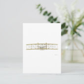 Wright Flyer 1903 Front View Postkarte (Stehend Vorderseite)