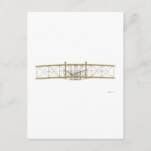 Wright Flyer 1903 Front View Postkarte