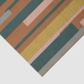 Wright Midjahrhundert Modernes geometrisches Muste Seidenpapier (Detail)