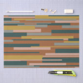 Wright Midjahrhundert Modernes geometrisches Muste Seidenpapier (Handwerk)