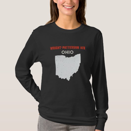 Wright Patterson AFB and Richwood Ohio USA State A T-Shirt (Vorderseite)