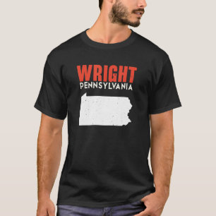 Wright Pennsylvania USA Staat America Travel T-Shirt