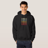 Wright Pennsylvania Wright PA Retro Vintage Text   Hoodie (Vorne ganz)