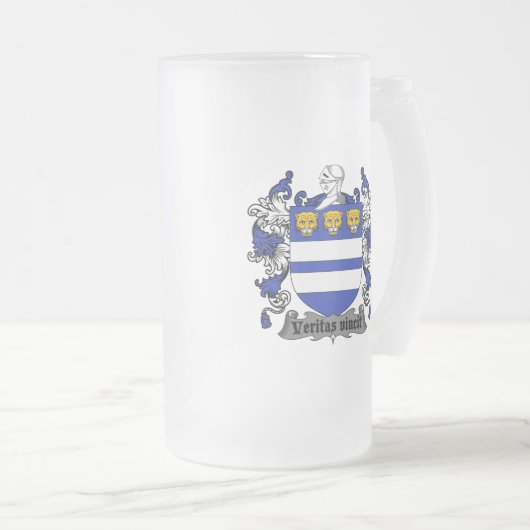 Wright-Tasse Mattglas Bierglas (VorderseiteRechts)