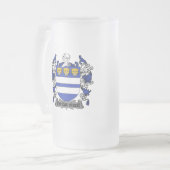 Wright-Tasse Mattglas Bierglas (Vorderseite Links)