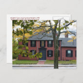 Wright Tavern Postkarte (Vorne/Hinten)