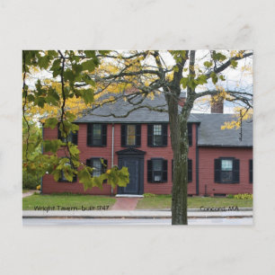 Wright Tavern Postkarte