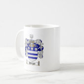 Wright-Wappen/Wright-Familienwappen Kaffeetasse (Vorderseite Links)