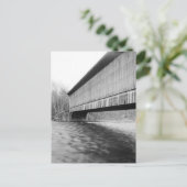 Wright's Bridge Postkarte (Stehend Vorderseite)