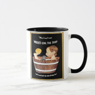 Wright's Coal Tar Soap Tasse