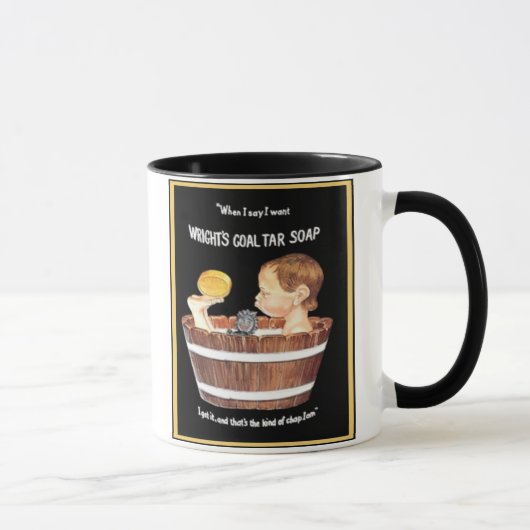 Wright's Coal Tar Soap Tasse (Rechts)
