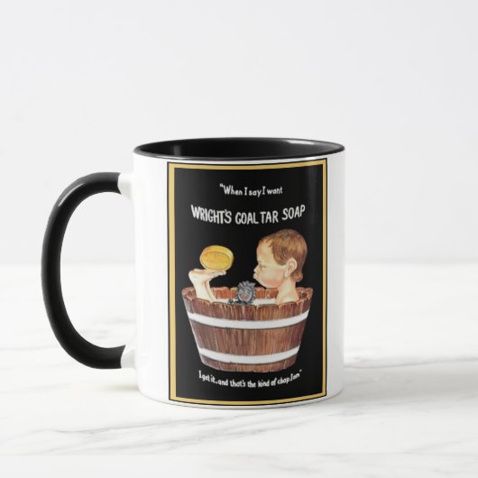 Wright's Coal Tar Soap Tasse (Links)