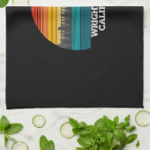 Wrights Lake California Geschirrtuch (Gefaltet)