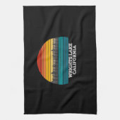 Wrights Lake California Geschirrtuch (Vertikal)