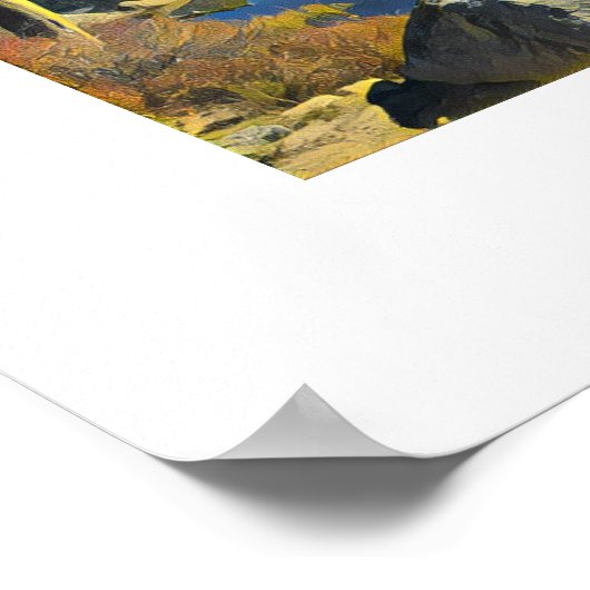 Wrights Lake Poster (Ecke)